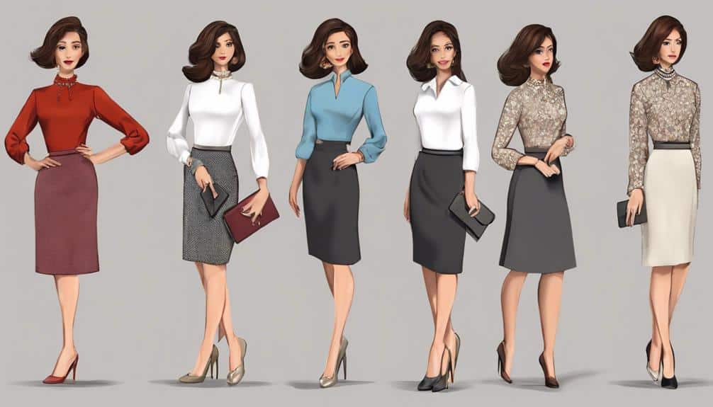 dress conservatively with style